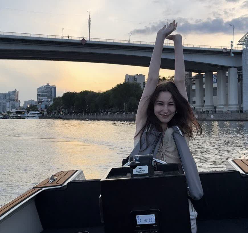 Фотосессия на катере